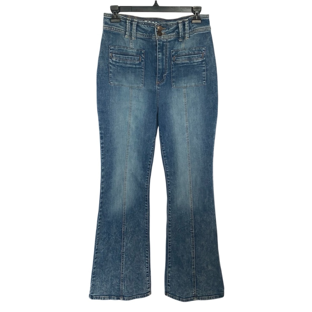 Good Hart Matilda Jane Womens Size 8 Grand Loop High Rise Blue Flare Jeans